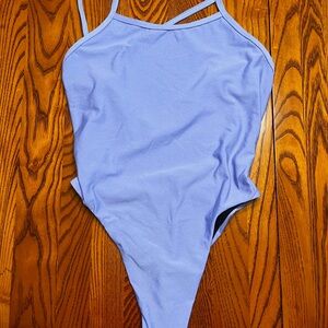 Light Purple One-Piece Swimsuit